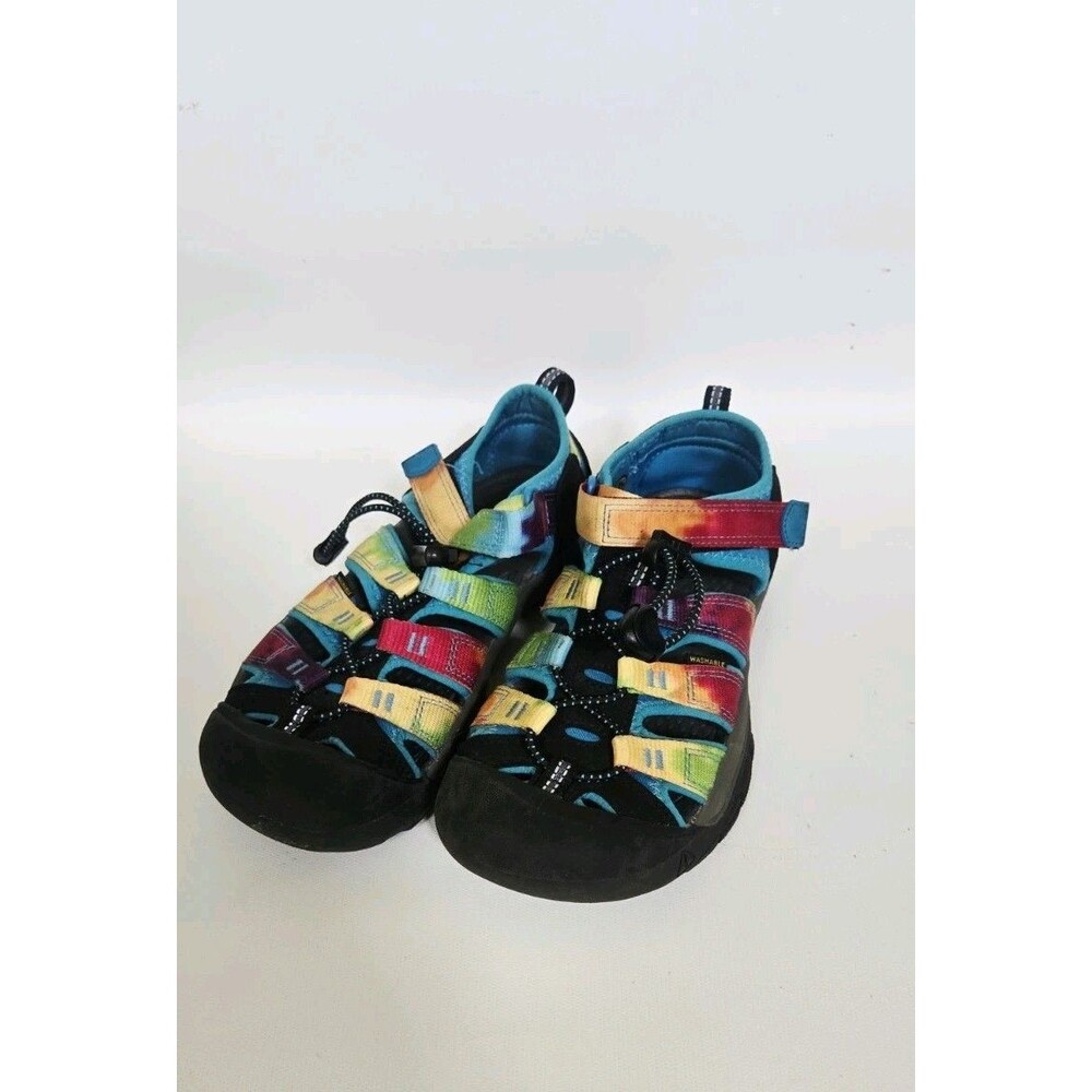 Keen Newport Tie Dye Size 4 Waterproof Water Hiking Sandals Shoes Trekking Boy - Picture 2 of 6